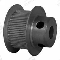 DAYTON Timing Pulley: Modified Curvilinear, Fixed, For GT Timing Belt Section, For 9 mm Belt Wd (MPN 32-2P09M6FA6). Key specifications — Brand: DAYTON; Finish: Clear Anodized; For Belt Series: Powerhouse®.