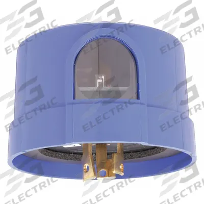 Dayton Photocontrol: Turn-Locking Photocell Mounting, SPST, 120-277V AC - Turn-Locking Photocells