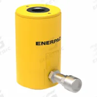 ENERPAC Hollow Cylinder: 12 ton Nominal Capacity, 1 5/8 in Nominal Stroke Lg, 0.77 in, Single Acting (MPN RCH121). Key specifications — attr1099385: 0.77 in.