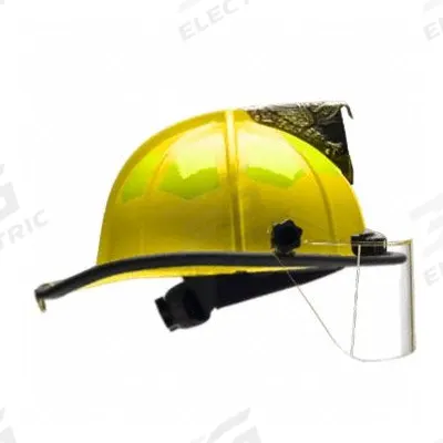 BULLARD Fire Helmet: Yellow, Fiberglass