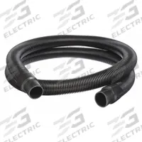 TORNADO Vacuum Hose: 2 in Hose Dia, 10 ft Hose Lg, Plastic, Black (MPN 90312). Key specifications — Material: Plastic; Brand: TORNADO.