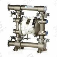 GRACO Food Grade AODD Pump: Stainless Steel, 1 in, Tri-Clamp, 16 gpm, 230.7 ft Max. Head, PTFE Valve (MPN FD5111). Key specifications — Brand: GRACO; Check Valve Material: PTFE; Seat Material: SS.