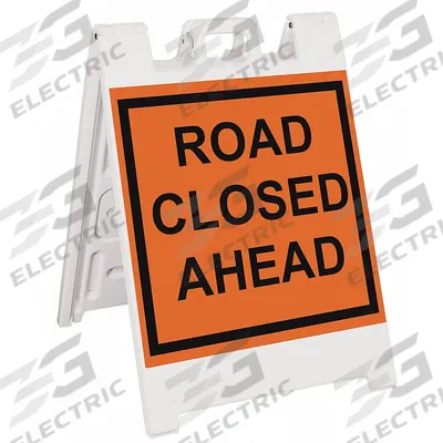 APPROVED VENDOR Traffic Barricade: 36 in Overall Ht, 25 in x 36 in, Engineer, Barricade - Barricade Signs