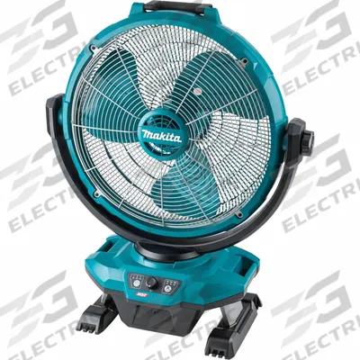 MAKITA Jobsite Fan: XGT, 17 3/4 in Blade Dia., 3 Speed - Makita Jobsite Fans