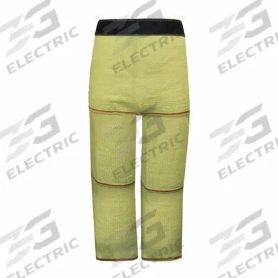 NATIONAL SAFETY APPAREL Chaps,Open Back,Yellow,54 in Waist (MPN CGCKI36-NR) - Cut-Resistant Chaps