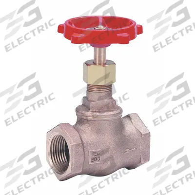 MILWAUKEE VALVE Globe Valve: For Gas/Oil/Steam/Water Media, Bronze, Z-Body, 1 1/4 in Pipe Size - Bronze Straight-Body General-Service Globe Valves
