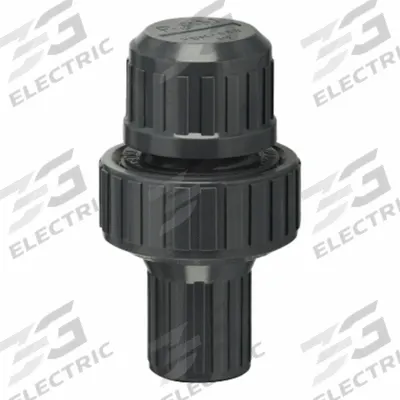 PLAST-O-MATIC Vacuum Breaker: FNPT, 1/2 in Pipe Size, Unfinished, Polypropylene, 36°F – 180°F - Atmospheric Vacuum Breakers