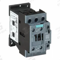 SIEMENS IEC Magnetic Contactor: Non-Reversing, 3 Poles, 3NO Contacts, 32 A, 120V AC Coil (MPN 3RT20271AK60). Key specifications — Brand: SIEMENS; Integrated Surge Suppression: No.