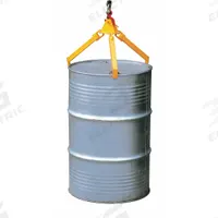 DAYTON Drum Lifter: 3 Grip Points, For 55 gal Drum Capacity, Fiber/Metal/Plastic, 800 lb Wt Capacity (MPN 21VG33). Key specifications — Color: Yellow; For Drum Material: Plastic; Grip Location: Rim; Material: Steel; Brand: DAYTON.