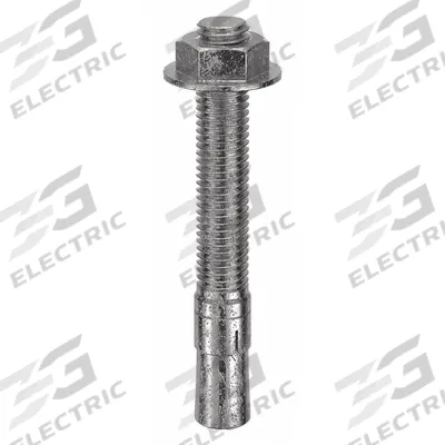 MKT FASTENING Wedge Anchor: 5 in Overall Lg, 5/8 in Dia, 5/8"-11 Thread Size, Stainless Steel - 18-8 Stainless Steel Wedge Anchors
