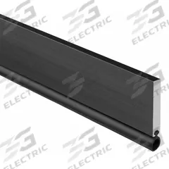 NATIONAL GUARD Door Weatherstripping: Bulb Insert, 6 ft Lg, 1 11/16 in Wd, 1 13/16 in Ht (MPN 700NDKB-72). Key specifications — Insert Material: Neoprene; Flange Material: Aluminum; Brand: NATIONAL GUARD.