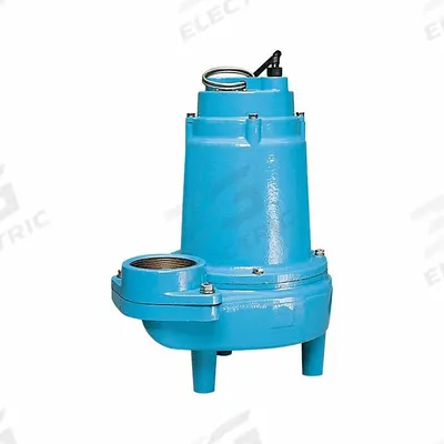 LITTLE GIANT Sewage Ejector Pump: Cast Iron, Three Phase, 1 hp, 380 to 460V AC, 35 ft Max. Head - General Purpose Sewage Ejector Pumps