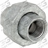 ANVIL Metal Pipe Straight: Union, 300 psi @ 150° F, 3/8 in x 3/8 in, Malleable Iron, Made in USA (MPN 0313822041). Key specifications — Maximum Operating Pressure: 300 psi @ 150° F; (DO NOT SEND) Manufacturer Location: Made in USA.