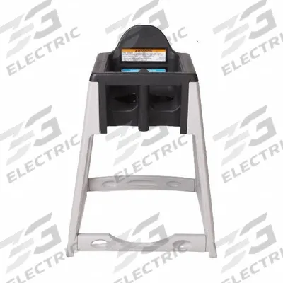 KOALA KARE PRODUCTS KidSitter: Black (Seat)/Gray (Legs), 22 1/2 in Overall Ht - Convertible High Chair & Carrier Cradles