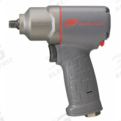 INGERSOLL RAND Air Impact Wrench: Full-Size, 3/8 in Drive, Pistol-Grip, Square - Pistol-Grip Air-Powered Impact Wrenches with Standard Anvils