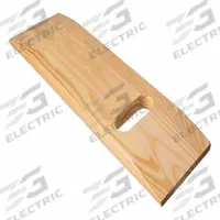 DMI Rescue Board: 440 lb Patient Load Capacity, 24 in L x 3/4 in W x 8 in H, 24 in Overall Lg, Wood (MPN 518-1759-0400). Key specifications — Product Type: Transfer Board; Material: Wood; Color: Brown; Brand: DMI.