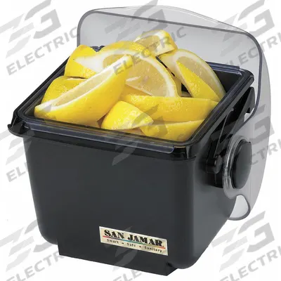 SAN JAMAR Condiment Center: 1 qt Capacity, 1 Compartments, 8 1/4 in Overall Ht - Condiment Bars