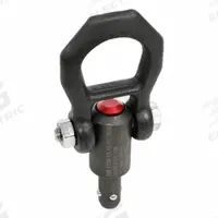 JW WINCO Quick-Release Hoist Ring: Steel, 787 lbf Load Limit, 12 mm Pin Dia, 50 mm Working Lg (MPN 1130-12-50-ST). Key specifications — attr1078484: Lifting; attr1092566: 2.8 kN (629 lbf); attr1078468: Steel; attr1078459: JW WINCO; attr1092567: 50 mm.