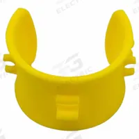 MAG DADDY Saddle Ring: 2 in Max. Bundle Dia., polymer, For Use With 2" bridle rings, Yellow (MPN S200). Key specifications — Material: polymer; Color: Yellow; Brand: MAG DADDY; For Use With: 2" bridle rings.