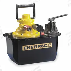 ENERPAC Air Hydraulic Pump: 10,000 psi Max. Op Pressure, 404 cu in Reservoir Capacity, Foot/Hand (MPN ZA4208MX). Key specifications — attr944931: Advance; attr944932: 3-Way; attr995446: Foot.