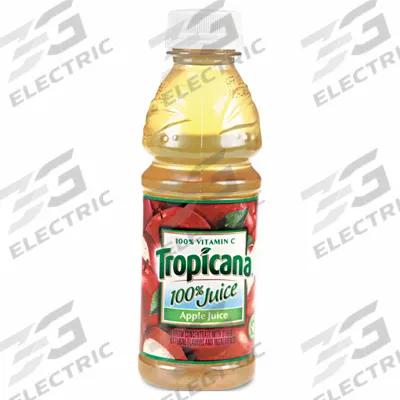 TROPICANA Juice: Apple, Non-Caffeinated, Bottle Beverage Pack, Liquid, 10 oz Net Wt (MPN TRO00029) - Furnishings, Appliances and Hospitality