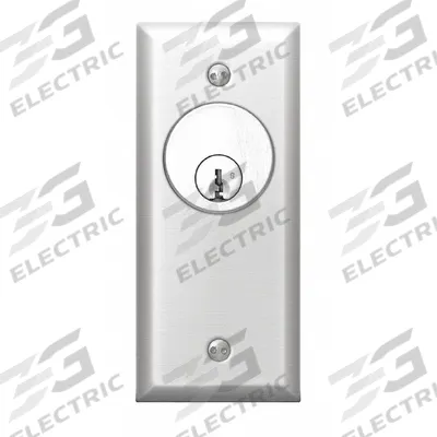 SDC Electromagnetic Key Switch: 30V DC (MPN 701NU) - Accessories for Power Supplies