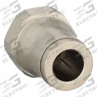LEGRIS Push-Fit Adapter Fitting: 6 mm OD x 5 mm Pipe Size, Push-to-Connect x Metric, Brass, Silver (MPN 3601 06 19). Key specifications — Brand: LEGRIS.