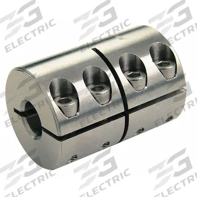 RULAND MANUFACTURING Rigid Shaft Coupling: 1 15/16 in Bore Dia 1, 1 15/16 in Bore Dia 2, Round - One-Piece Rigid Shaft Couplings