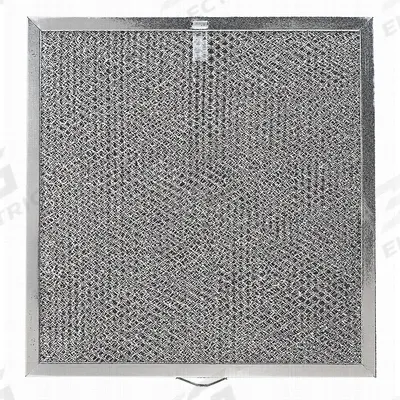 BROAN Range Hood Filter: 11.25 in x 11.63 in x 1 in, Aluminum - Kitchen Exhaust Fan Mesh Air Filters