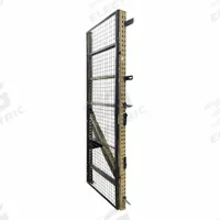 WIRECRAFTERS Aisle Guard Side Panel: 1 Bays, 45 in x 1 1/4 in x 120 in, 10 ga, Steel, Powder Coated (MPN BACK4810S). Key specifications — attr36337: WIRECRAFTERS; attr37658: Steel; attr37663: Yes; attr37664: Powder Coated; attr37667: Gray.