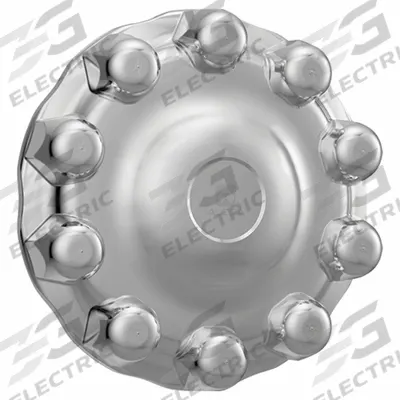ALCOA Front Cover Kit: Front Cover Kit, For 22.5 in_24.7 in Wheel Dia, ABS Plastic - Fleet and Vehicle Maintenance