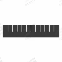AKRO-MILS Divider: 15 3/8 in x 3 1/2 in, Black, For 9 1/4 in Bin Wd, Plastic, Long Side (MPN 42164). Key specifications — ESD Conductive: Not Electrostatic Discharge Conductive; Brand: AKRO-MILS; Material: Plastic; Compatible Manufacturer Model Number: 33164.