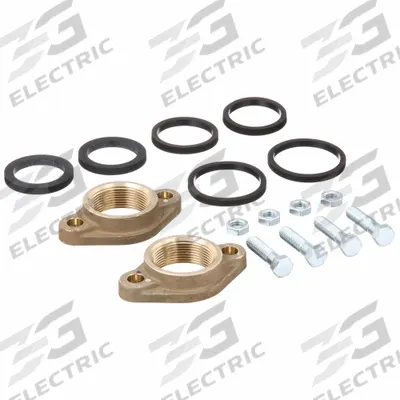ARMSTRONG Flange: 1 1/2 in, FLANGE LF BRZ 1.5" NPT FS2+HWKIT, 1 1/2 in - Unions