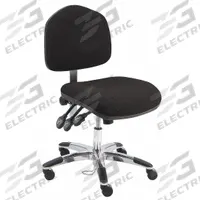 BENCHPRO Office Chair: Lincoln, Black, Fabric Material, 13 1/2 in Back Ht, 19 in Seat Wd (MPN LAS-F-TLC-WW-BLACK). Key specifications — attr995518: Lincoln; attr982877: Chrome; attr982913: Yes; attr982865: Black; attr982870: BENCHPRO; attr982901: Black.