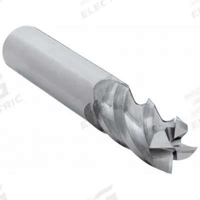 APPROVED VENDOR Square End Mill: Carbide, 4 Flute, 1/2" Mill Dia, 1" LOC, 3" OAL (MPN 284-000240) - Fast-Cutting Carbide Square End Mills