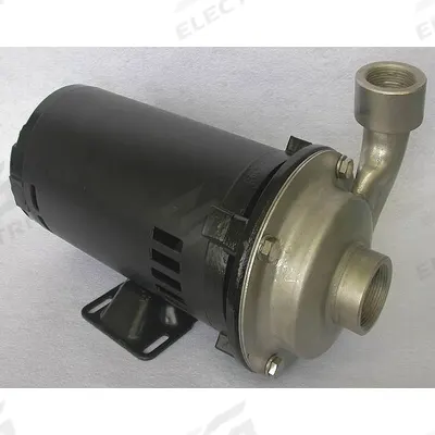 Dayton Centrifugal Pump: 304 Stainless Steel, 1 hp Horsepower (Max), Three Phase - Stainless Steel Housing Chemical-Resistant Centrifugal Pumps