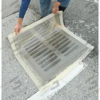 ULTRATECH Drain Cover Seal: 42 in diameter, 36 in dia Max Drain Size, Clear, 3/8 in Thick, Circle (MPN 2211). Key specifications — Material: Polyurethane; Brand: ULTRATECH.