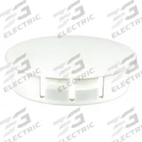 APPROVED VENDOR Hole Plug: Nylon, For 1.19 in Hole Dia, 1.32 in Head Dia, For 0.13 in Panel Thick (MPN 1ELX2). Key specifications — Brand: APPROVED VENDOR; Locking: Locking; Color: White.