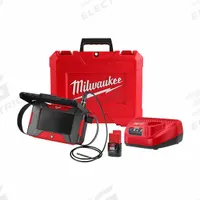 MILWAUKEE Video Borescope: 1280 x 720, 3 ft Shaft Lg, 0.2 in Shaft Dia, 5 mm Camera Dia, LED, Fixed (MPN 3151-21). Key specifications — Brand: MILWAUKEE; Camera Pixel Resolution: 1280 x 720; Features: Photo and Video Capture; Includes: 5 mm Borescope Camera Cable; Includes Probe: Camera Probe Included; Display Portability: Fixed; Camera Probe: Included.