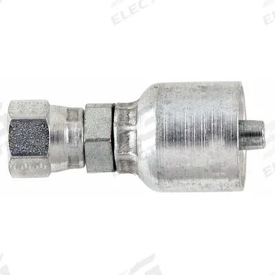 Parker Hydraulic Crimp Fitting: Steel x Steel, Straight, -16 For Hose Dash Size - Parker Crimp Hydraulic Hose Fittings with JIC Connection
