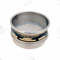 COLE-PARMER Standard Stainless Steel Cloth Test Sieve: Stainless Steel, 3 in Outside Dia, 1 in Ht (MPN 5998722). Key specifications — Screen Material: Stainless Steel; Brand: COLE-PARMER; Frame Material: Stainless Steel; Standards: ASTM E11; US Standard Screen Size: #100.
