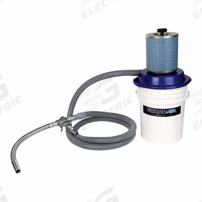 GUARDAIR Handheld Vacuum with Contain-It Kit: Compatible with 1500/1510/1548 - Air-Powered Vacuum Gun Accessories