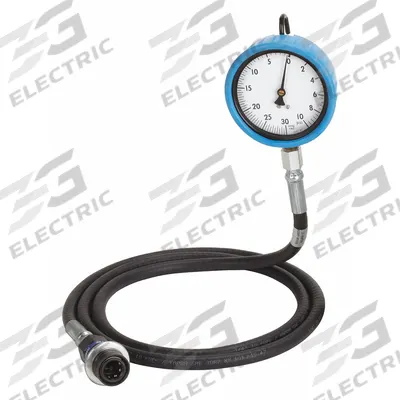 OTC Fuel Pressure Gauge: Diesel Fuel Pressure Gauge, 9 1/2 in Lg, 1 Pieces - Fuel Pressure Gauges