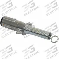BUYERS PRODUCTS Trailer Connector: 2-Way, Steel, 4 ga_5 ga_6 ga Wire Gauge, Spring (MPN TC2012)