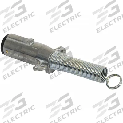 BUYERS PRODUCTS Trailer Connector: 2-Way, Steel, 4 ga_5 ga_6 ga Wire Gauge, Spring (MPN TC2012) - Fleet and Vehicle Maintenance