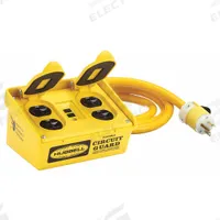 HUBBELL WIRING DEVICE-KELLEMS GFCI: Manual Reset, 6 ft Lg, 12/3, 5-20P Plug, 20 A Current, 120V AC (MPN GFP20M). Key specifications — NEMA Plug Configuration: 5-20P; NEMA Receptacle Configuration: 5-20R; Brand: HUBBELL WIRING DEVICE-KELLEMS; Voltage: 120V AC.