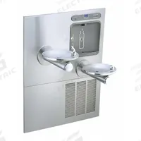 ELKAY Bottle Fill Station,Rfrigeratd,Filtrd,SS: In-Wall, Push Button/Touchless Sensor, Silver (MPN LZWS-LRPBM28K). Key specifications — Brand: ELKAY; Housing Material: Stainless Steel; Housing Finish: Stainless; Housing Color: Silver.