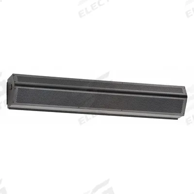 MARS Unhtd 8"H 48"W 9"D Steel Air Curtain: Ambient Air, Low Profile, For 4 ft Opening Wd - Ambient Sanitation-Certified Air Curtains