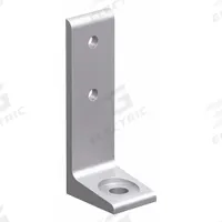 Floor Mount: 15 Series, Aluminum, 1 1/2 in x 2 in x 5 in, Drop-In, Triple, Adj (MPN 2415). Key specifications — Includes Fasteners: No; Mounting Type: Drop-In; System of Measurement: Inch; Finish: Anodized; Brand: 80/20; Material: Aluminum; Product Type: Economy Floor Mount Base Plate; Adjustable: Yes.