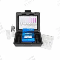 CHEMETRICS Water Quality Test Kit: Dissolved Oxygen, 0 to 1 ppm, 0.025 ppm, 30 Tests (MPN K-7501). Key specifications — Includes: 25 mL Sample Cup; Range: 0 to 1 ppm; Sensitivity: 0.025 ppm; Test Parameters: Dissolved Oxygen.